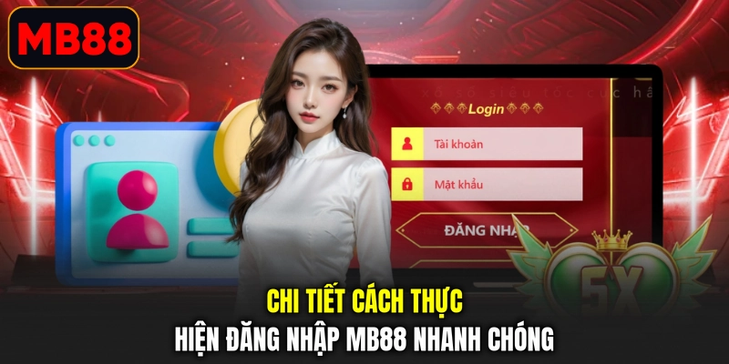 Chi tiết cách thực hiện đăng nhập MB88 nhanh chóng